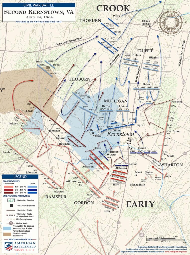 “A Most Destructive Fire”: 160th Battle of 2nd Kernstown (July 26-28 ...