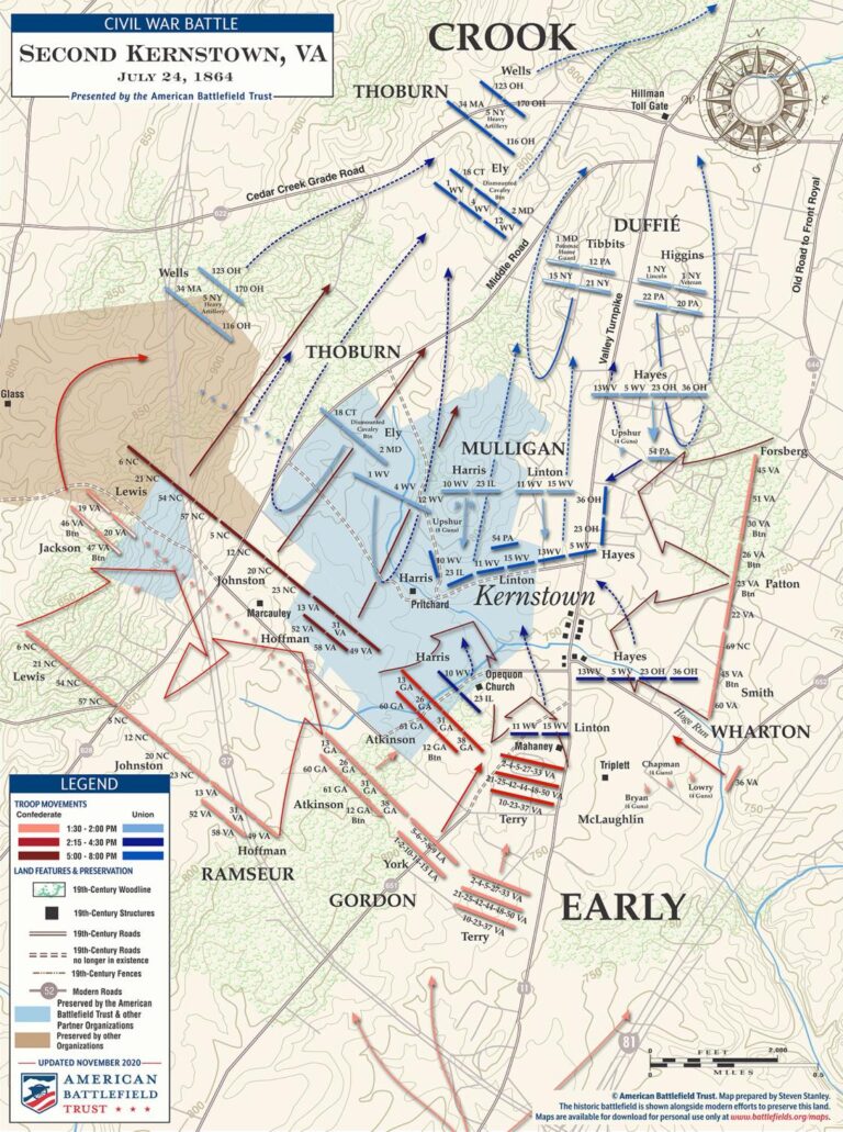 “a Most Destructive Fire”: 160th Battle Of 2nd Kernstown (july 26-28 